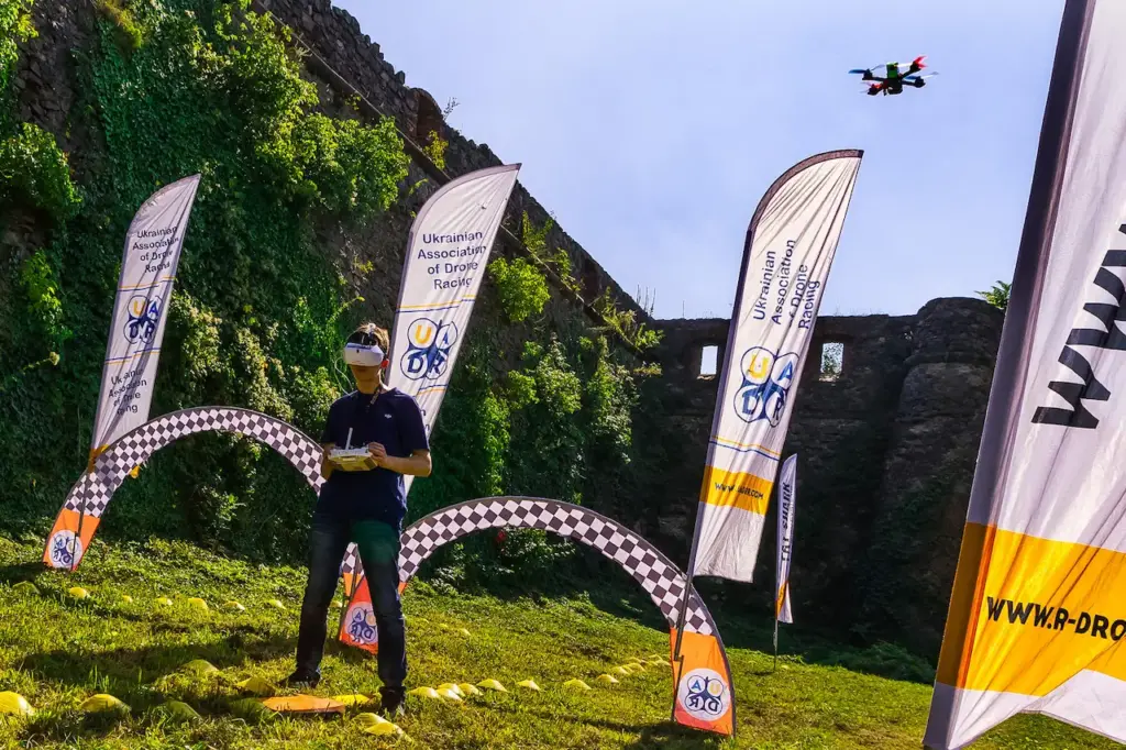 BMW brings the Drone Racing League