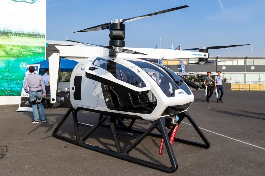 Electric Hybrid Octocopter at CES